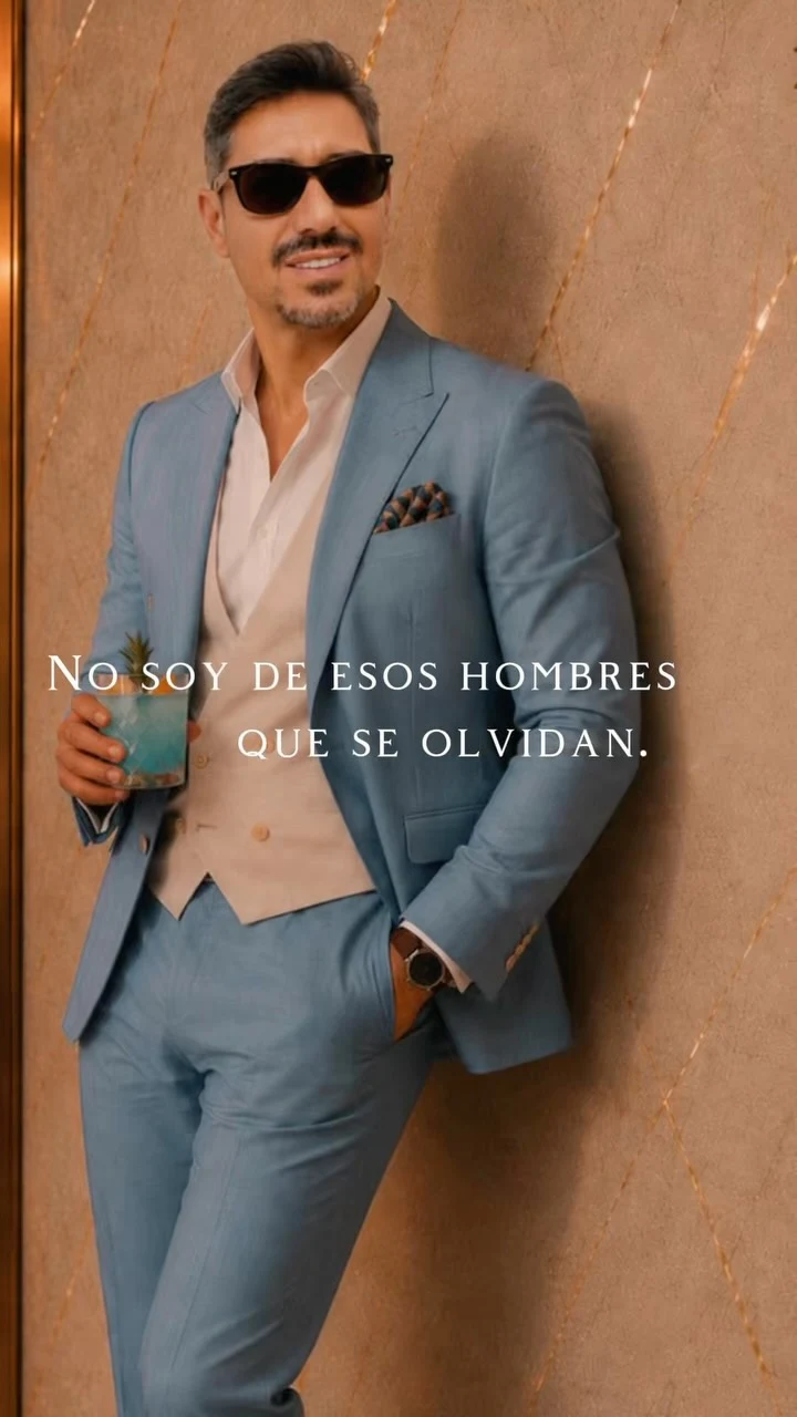 No soy de esos hombres que se olvidan.