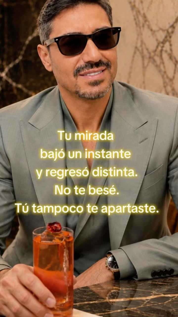 Tu mirada bajó un instante y regresó distinta. No te besé. Tú tampoco te apartaste.